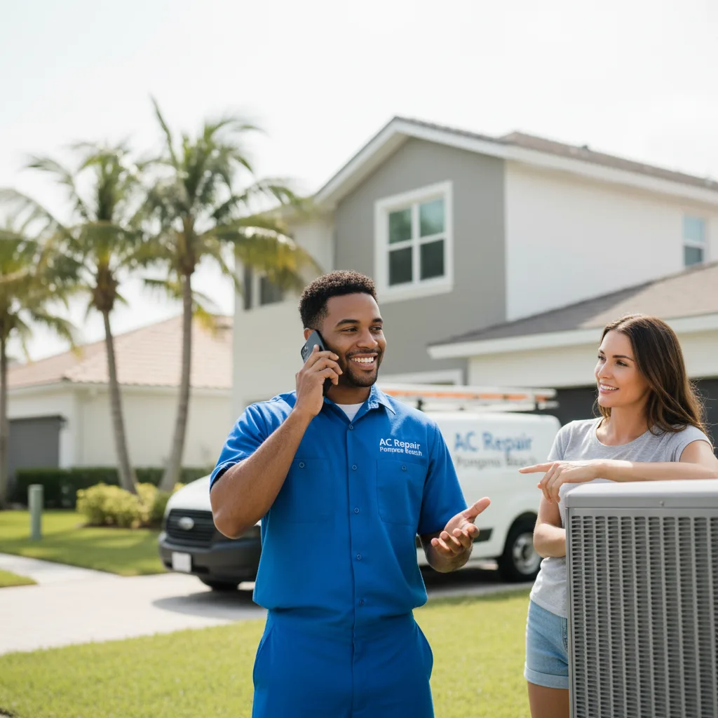 AC Repair Pompano Beach customer support in Raleigh